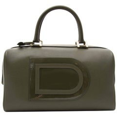 Delvaux Louise Boston Allure Olive Green handbag