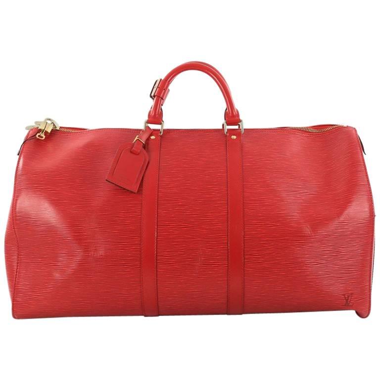  Louis Vuitton Keepall Bag Epi Leather 60 