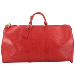  Louis Vuitton Keepall Bag Epi Leather 60 