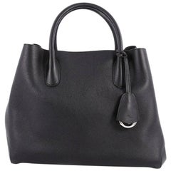 Christian Dior Open Bar Bag Leather Large