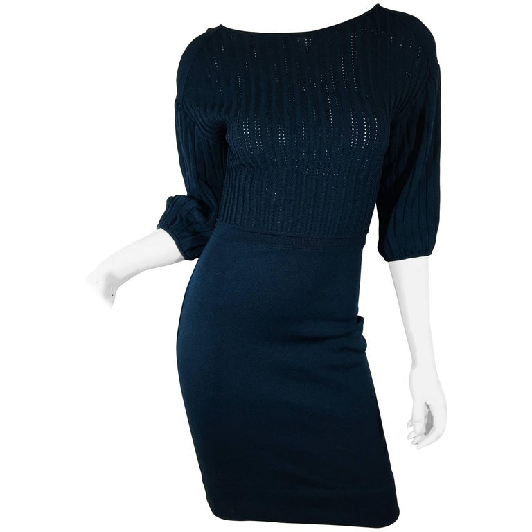 Blumarine Cut Out Dress For Sale at 1stDibs