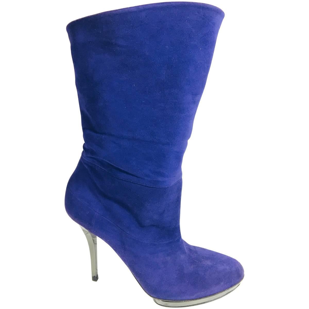 gucci mid calf boots