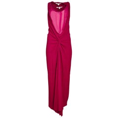 Diane von Furstenberg Red Gown Sz 4 NWT