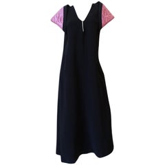 Vionnet Black and Pink Structured Shoulder Gown, 21st Century