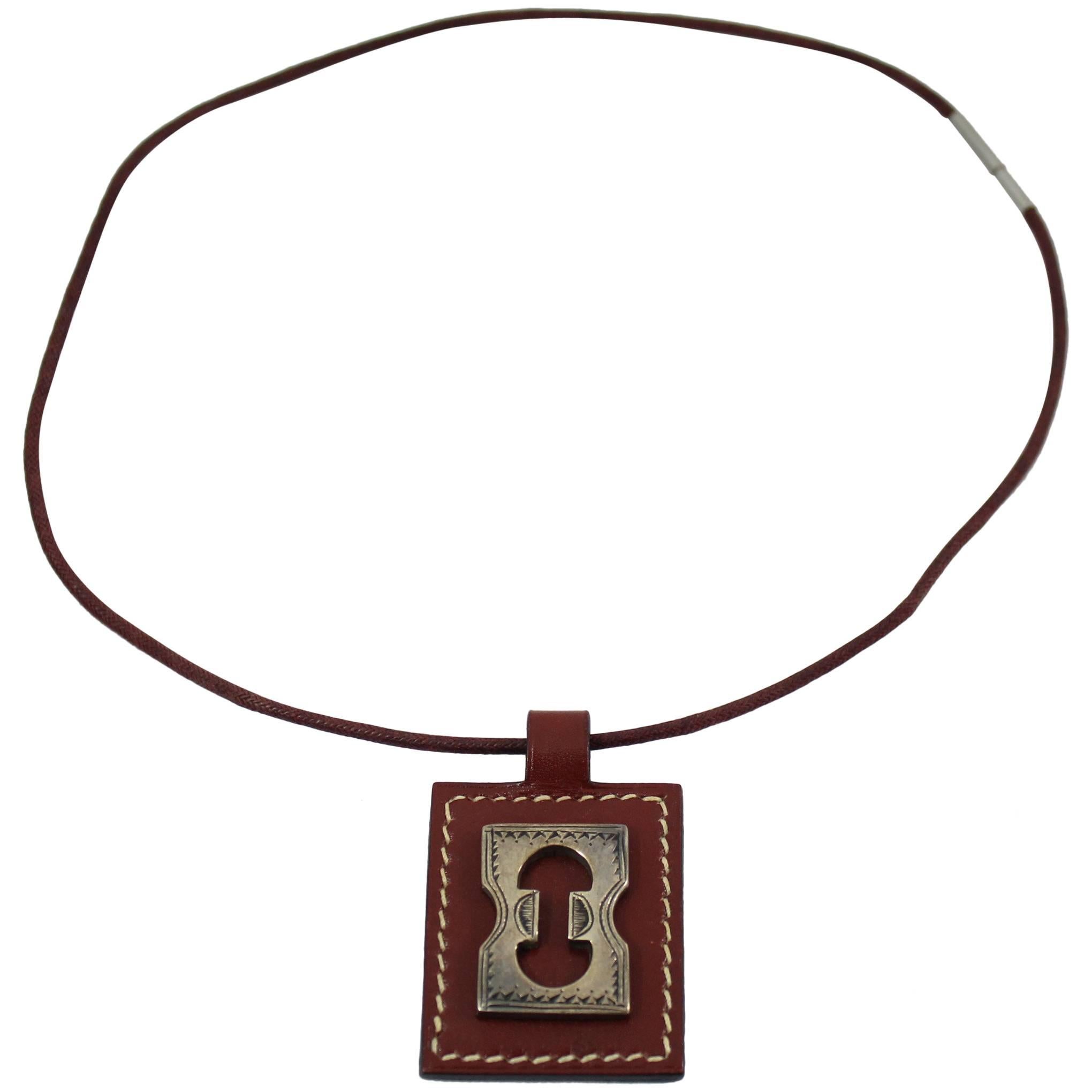 Hermes Touareg Silver Necklace, 2001  For Sale