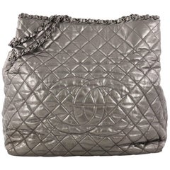 Chanel Chain Me Tote Quilted Calfskin Large