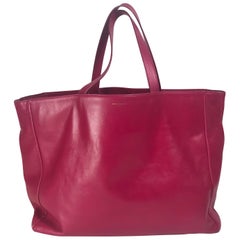 Saint Laurent Leather/Suede Reversible Shopper Tote