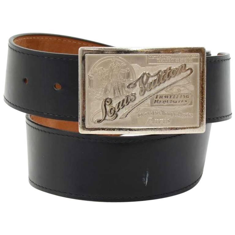 Louis Vuitton Leather Belt - 85