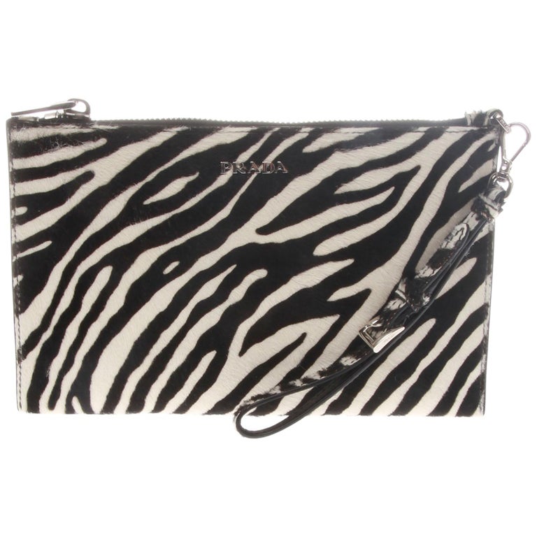 prada zebra print handbag
