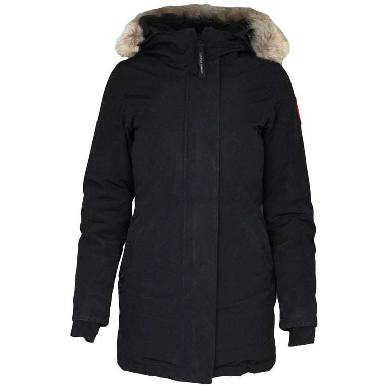 Canada Goose Black Victoria Down Puffer Coat sz XS For Sale at 1stDibs ...