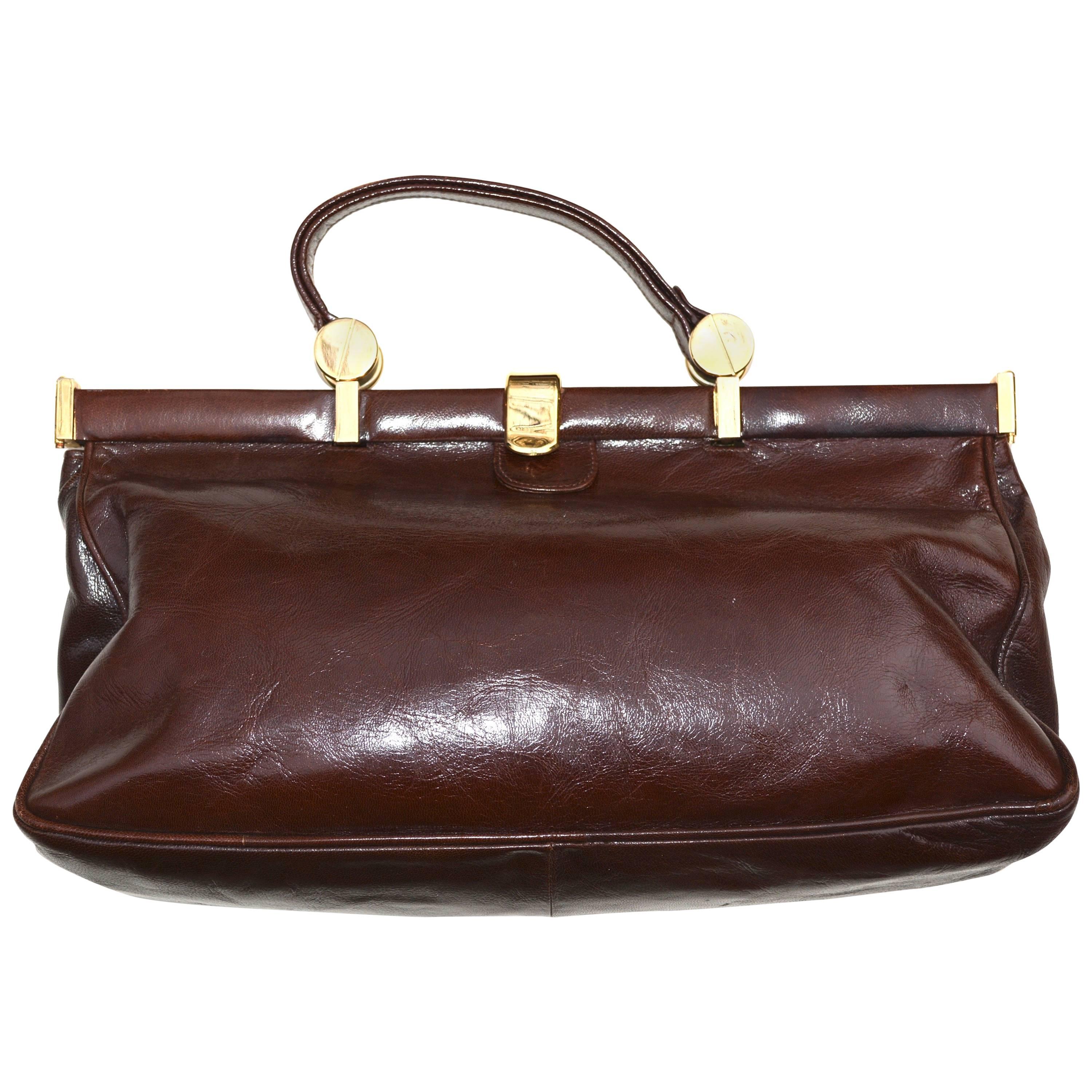 70s Bottega Veneta Leather Bag