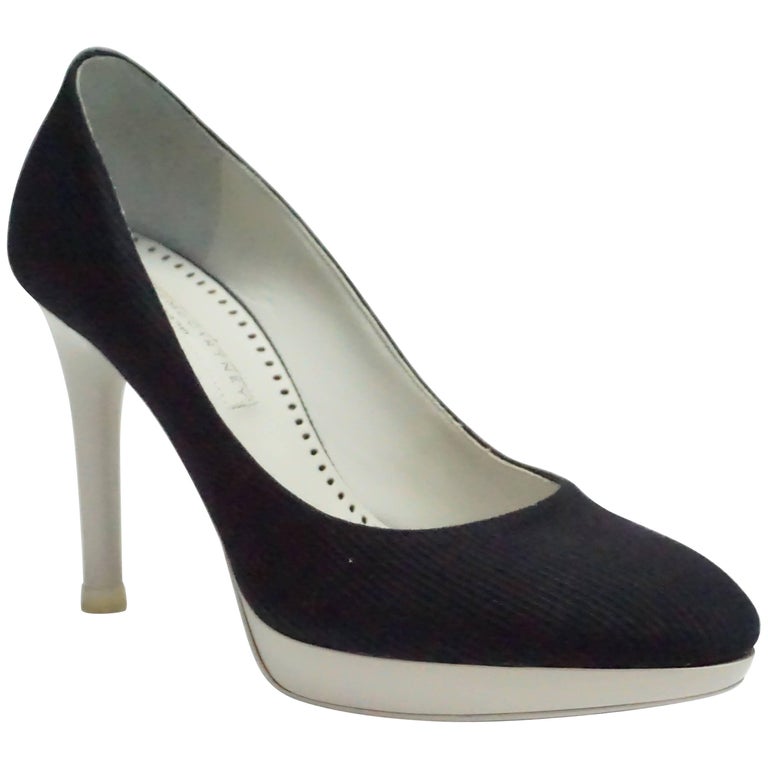 Earth Periwinkle high heel lace up brogue black size 7 LADIES SHOES/FOOTWEAR