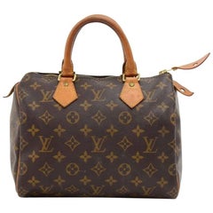 Vintage Louis Vuitton Speedy 25 Monogram Canvas City Hand Bag 