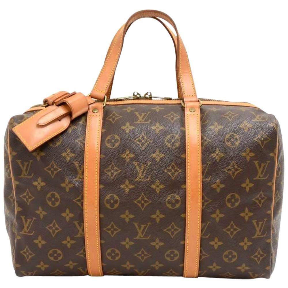 Louis Vuitton Vintage Monogram Canvas Sac Souple 35 Duffle Bag - FINAL –  LuxeDH