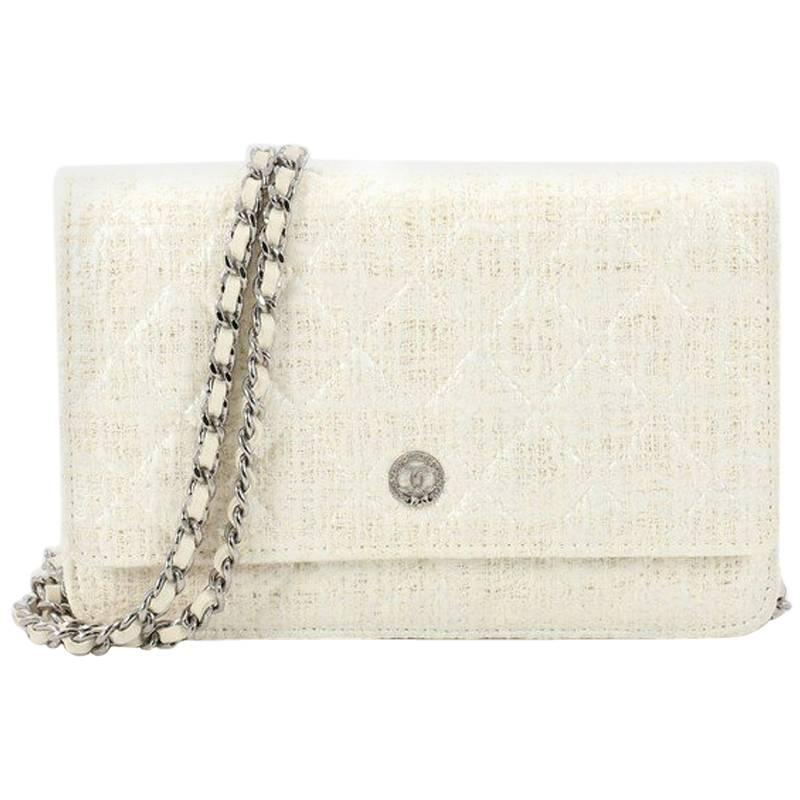 Chanel Wallet on Chain Quilted Tweed
