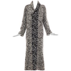 Gianfranco Ferre Snap Front Long Sweater Coat, Circa 1990's