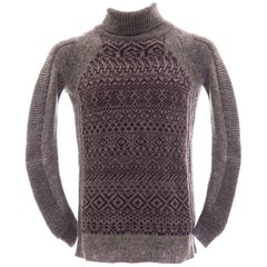 Raf Simons History of My World Wool Knit Sweater, Autumn - Winter 2005 - 2006