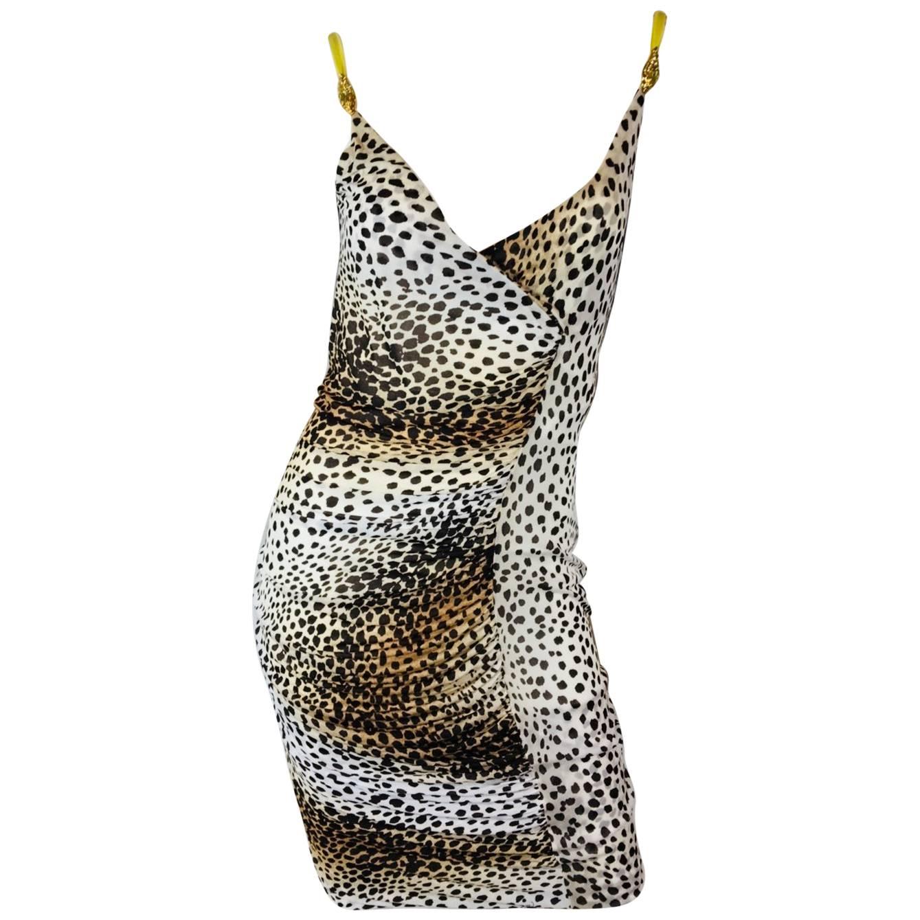 Roberto Cavalli Leopard Dress