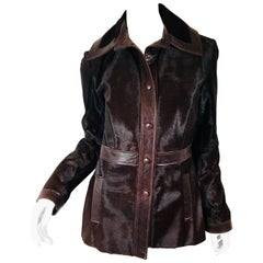 Martin Grant Leather Coat