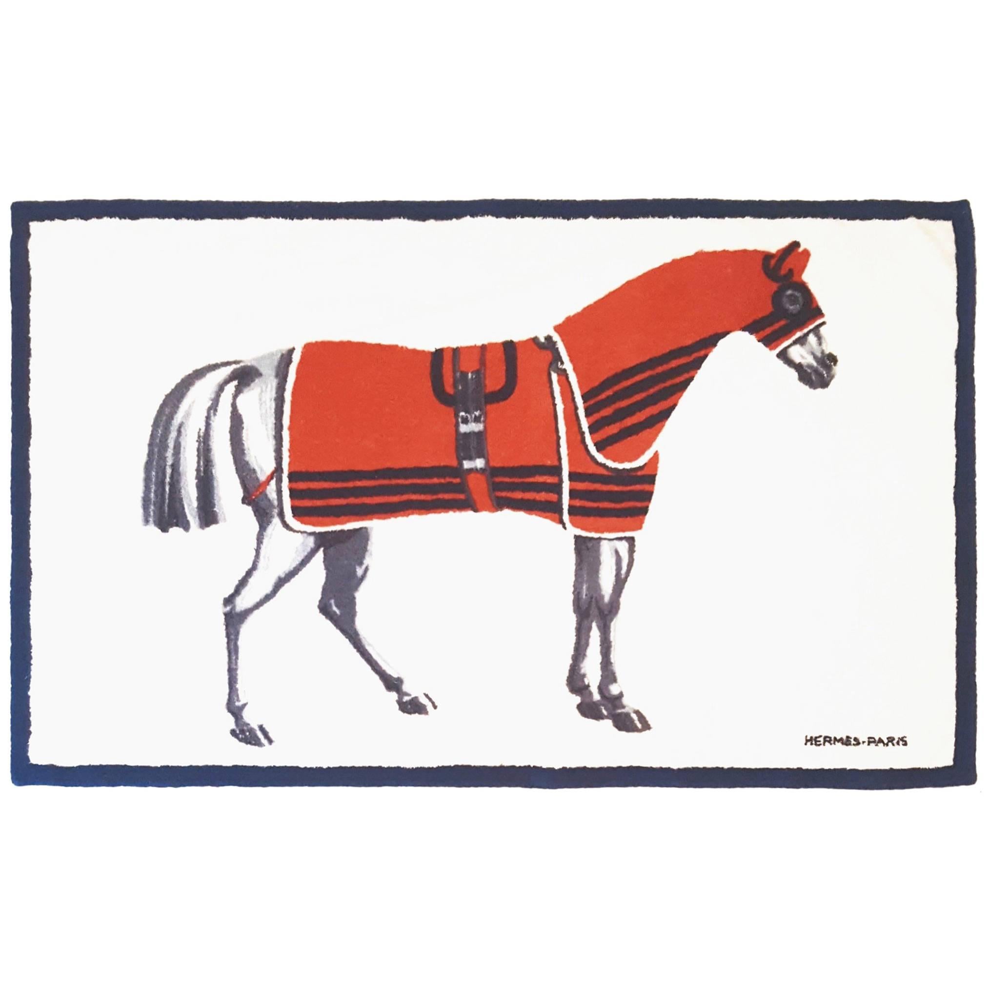 Hermes Horse Beach Blanket