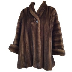 Christian Dior Retro Brown Mink Coat