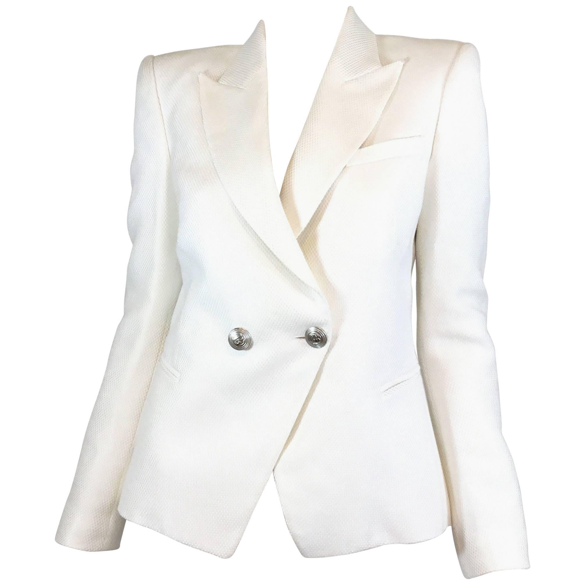 frugthave centeret tage ned Pierre Balmain NWT Peak Lapel Blazer at 1stDibs | where is balmain made,  balmain made in, pierre balmain tag