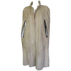 Vintage Long Persian Lamb Fur Cape