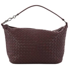 Bottega Veneta Zip Hobo Intrecciato Nappa Small