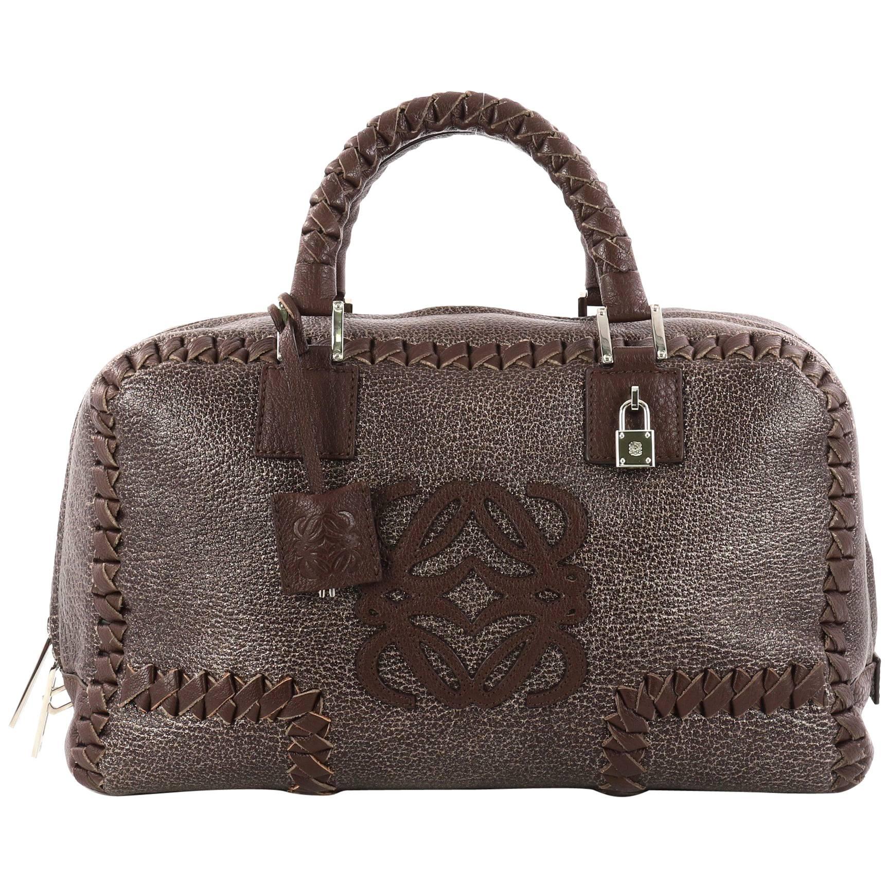Loewe Amazona Bag Whipstitch Leather 36