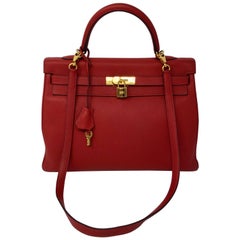 Hermes Geranium Red Kelly 35