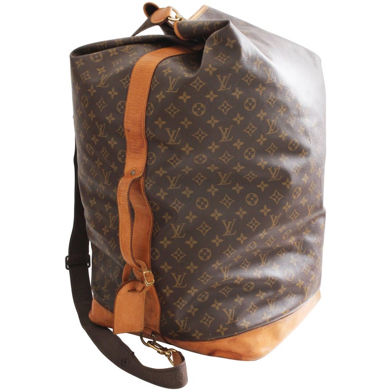 Louis Vuitton Monogram Sac Marin GM XL Duffel Bag Travel Tote