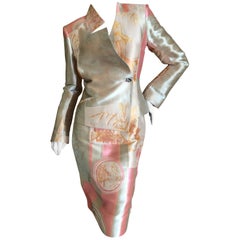 Christian Lacroix  Shimmery Vintage Skirt Suit