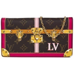 Louis Vuitton Monogram Summer Trunks Pochette Weekend Crossbody Bag