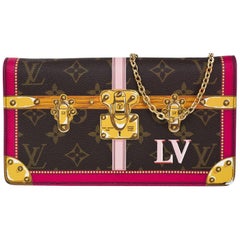  Louis Vuitton 2018 Limited Edition Summer Trunks Pochette Weekend Crossbody Bag