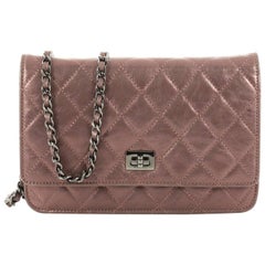 Chanel Reissue Wallet On Chain Quilted Aged Calfskin