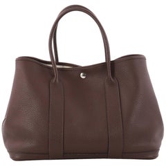 Hermes Garden Party Leather 36 Tote 