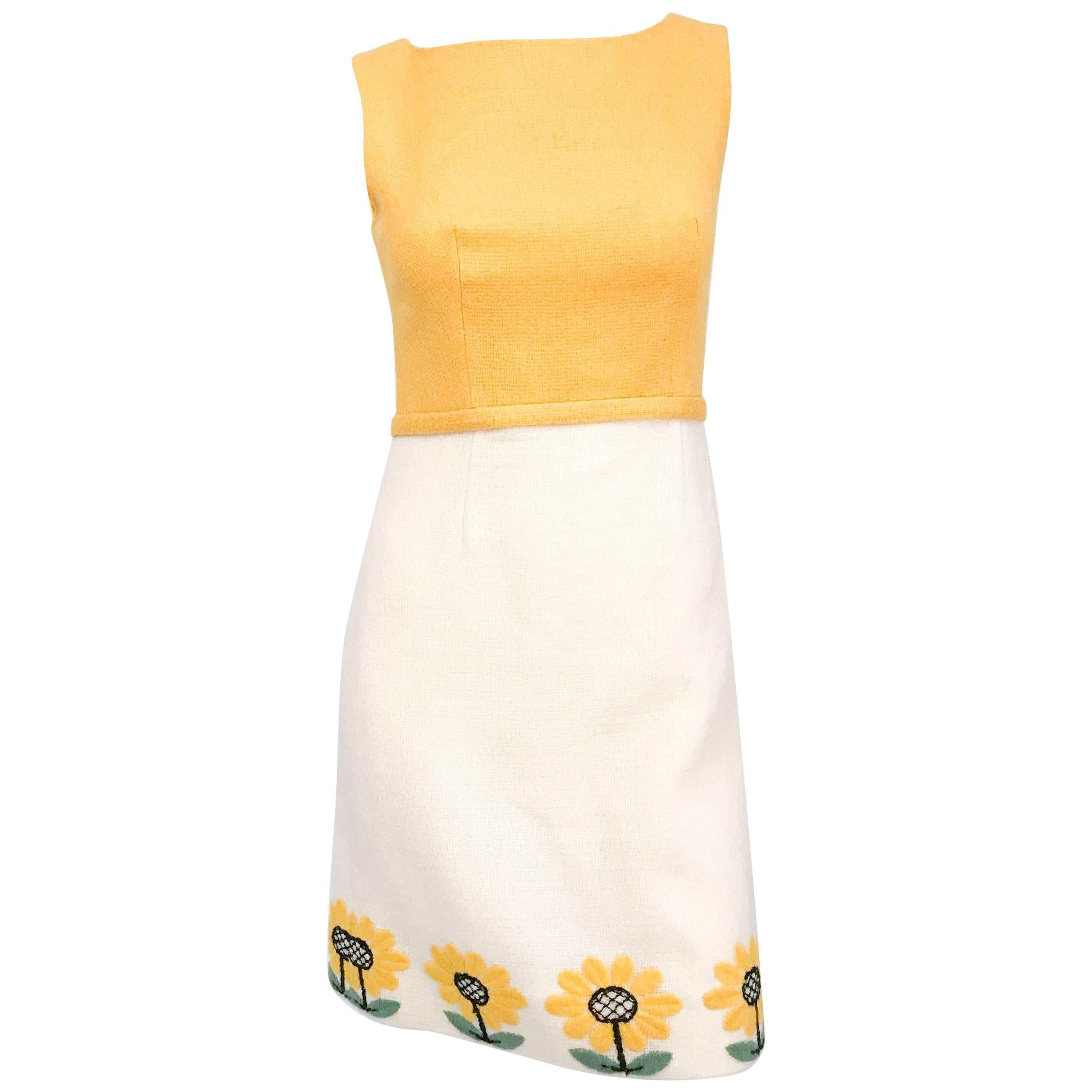 1960s Lanz Mod Daisy Dress