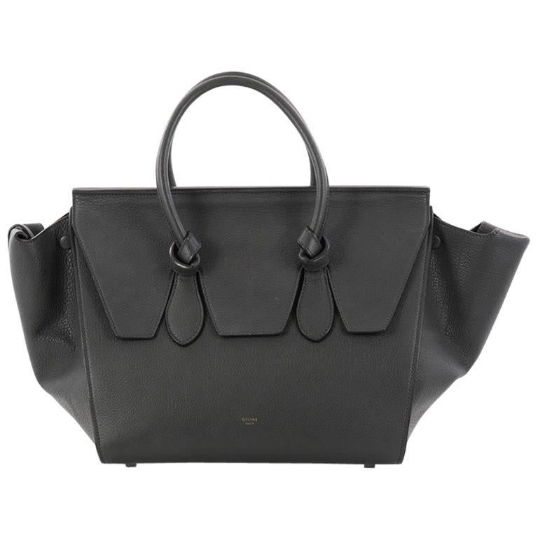 Celine Tie Knot Tote Grainy Leather Small
