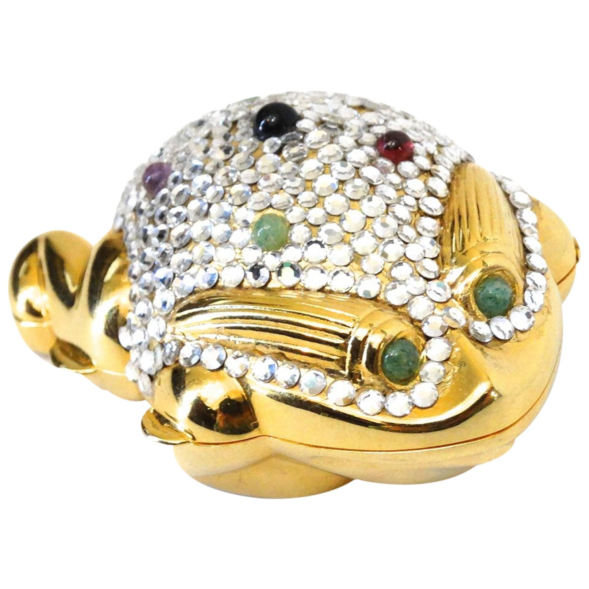 Judith Leiber Frog Pillbox, 1984  