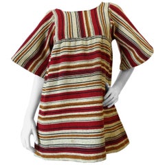 Retro Rikma Striped Bell Sleeve Blouse, 1970s 