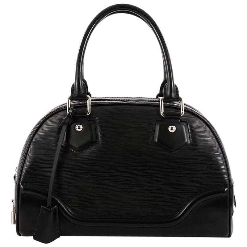Louis Vuitton Montaigne Epi Leather PM Bowling Bag 