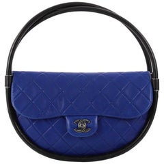 Chanel Hula Hoop Bag Quilted Lambskin Small