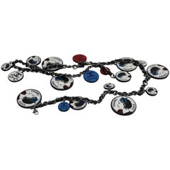 Chanel 2003 Coco Chanel Charms and Logo belt