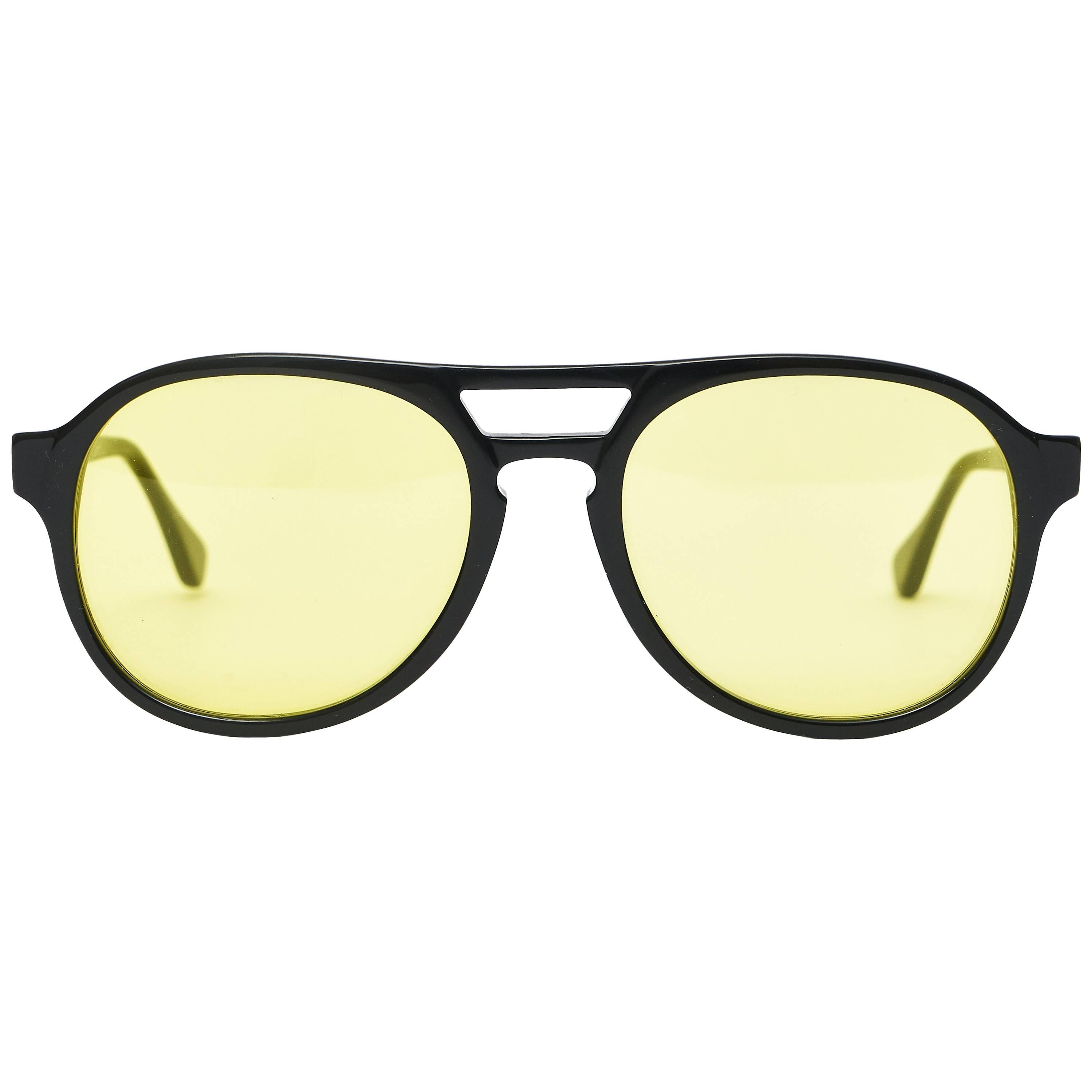 Berenford Cuba Citrus Yellow Sunglasses  For Sale