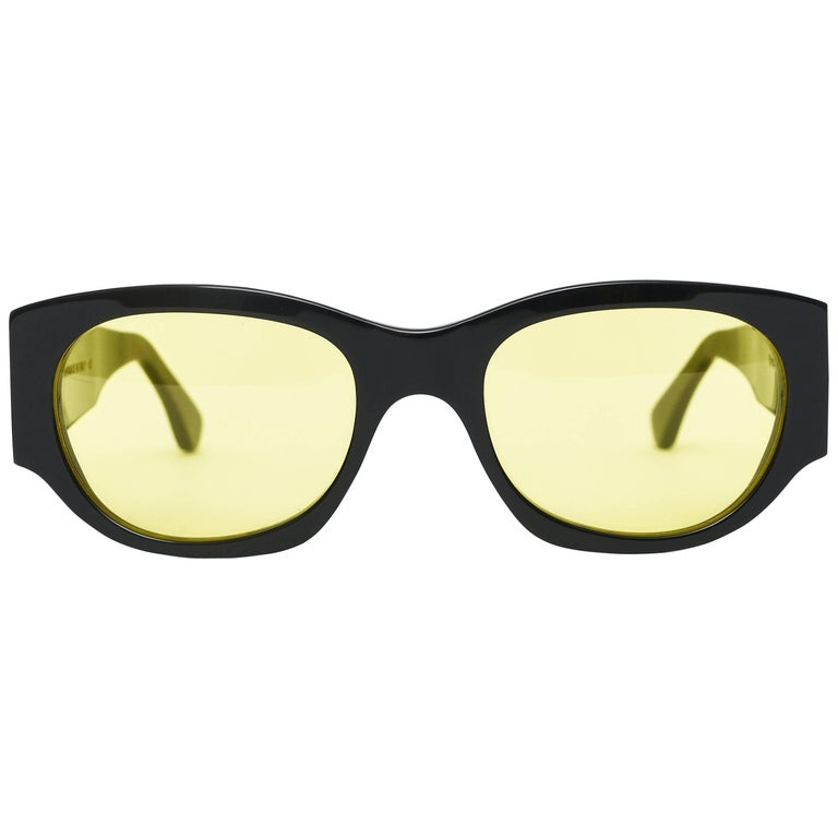 Berenford Skorpios Citrus Yellow Sunglasses For Sale at 1stDibs