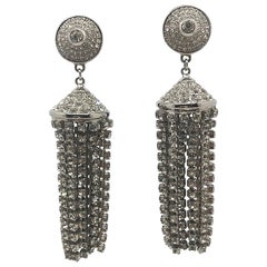 Impressive De LIguoro tassel earrings, actress Elsa Martinelli's collection