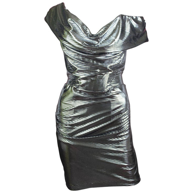 Vivienne Westwood Red Label Metallic Corset Dress, S / S 2012, Size US ...