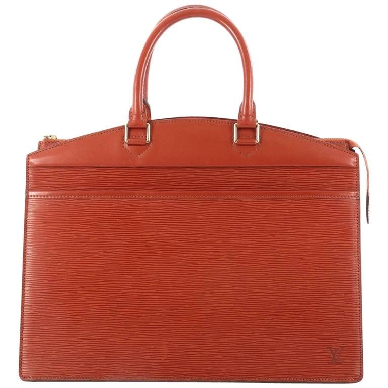 Louis Vuitton Riviera Handbag Epi Leather