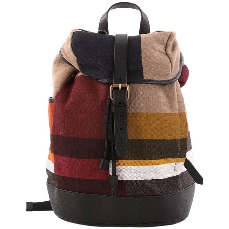 Burberry Drifton Backpack House Check Canvas at 1stDibs | burberry ...