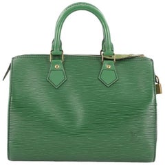Used Louis Vuitton Speedy Handbag Epi Leather 25